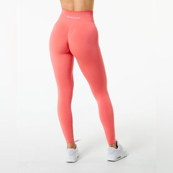 Alphalete Amplify Leggings PIXEL PINK - Picture 3 of 9
